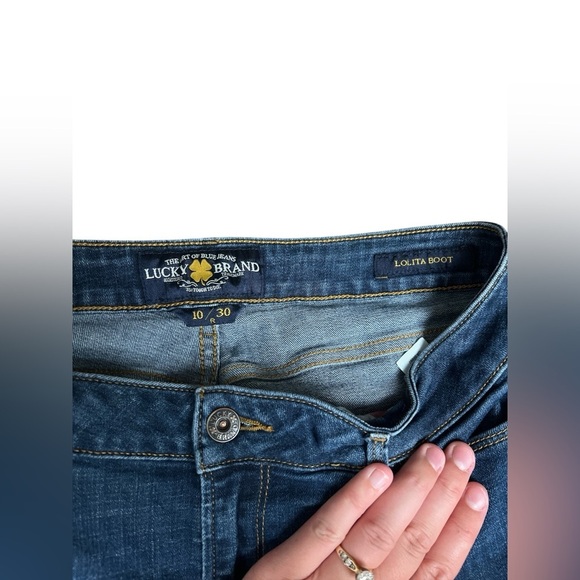 Lucky brand bootcut dark wash jeans - Picture 4 of 4